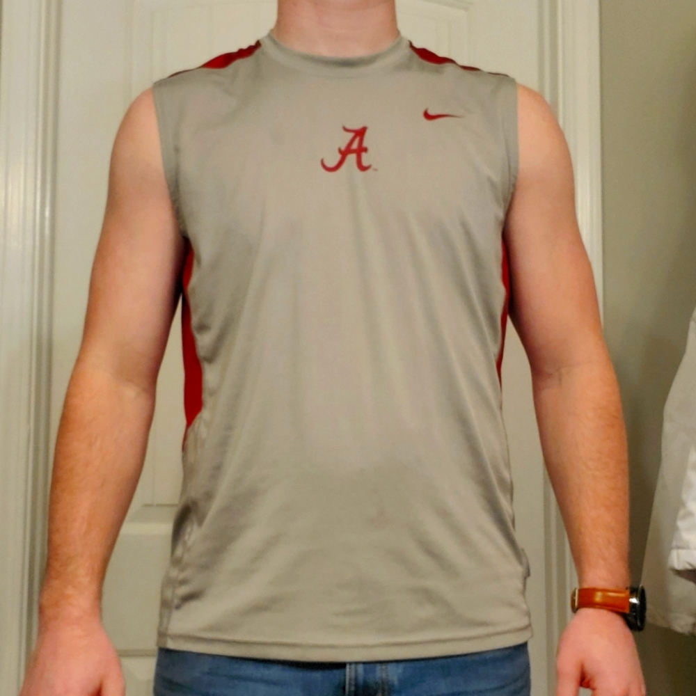 Nike Dri Fit Tank Top Medium Alabama Crimson Tide